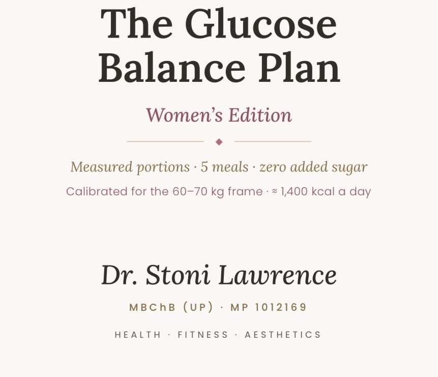 Glucose Balance — Women's Edition